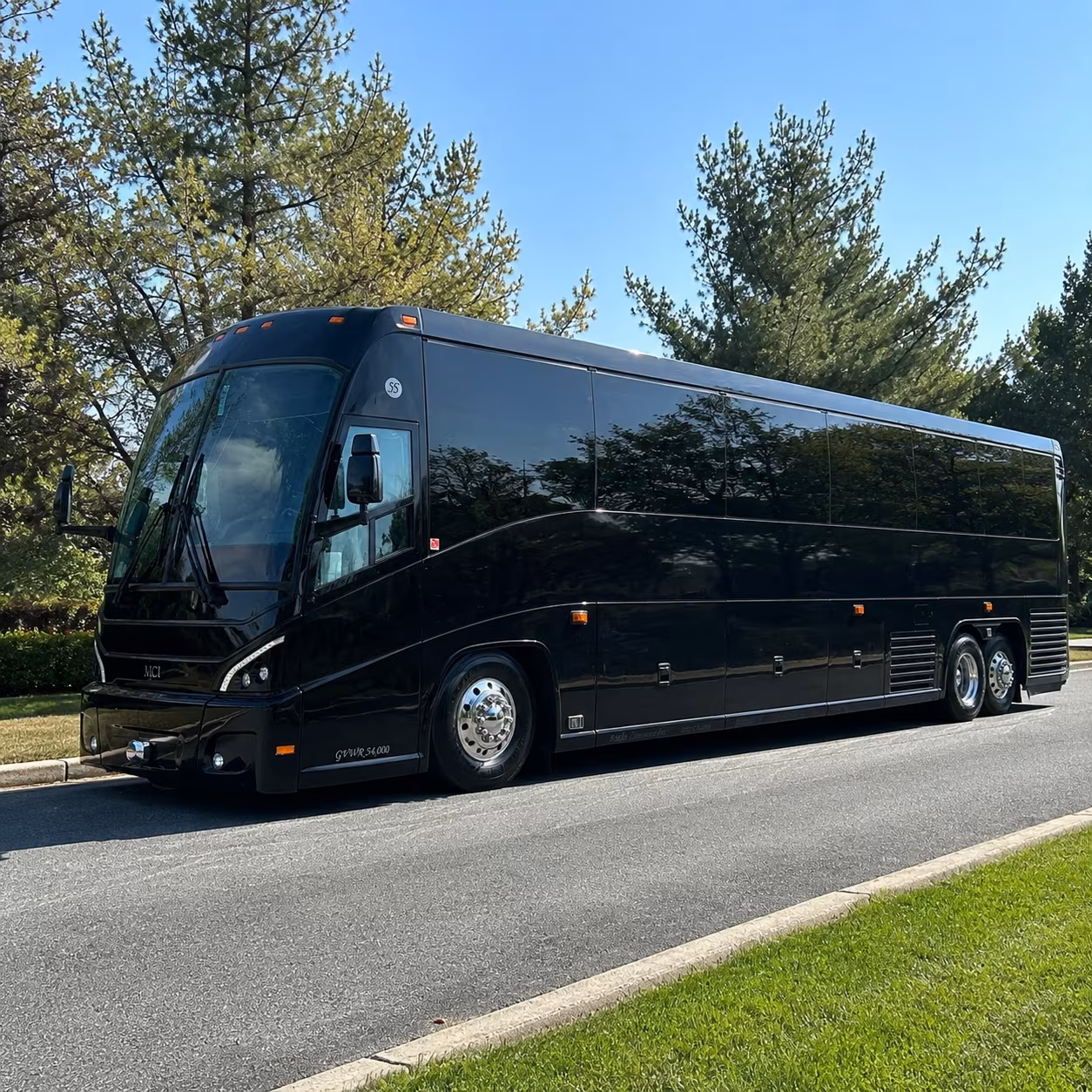 long distance charter buses to florida military installations from sunrise