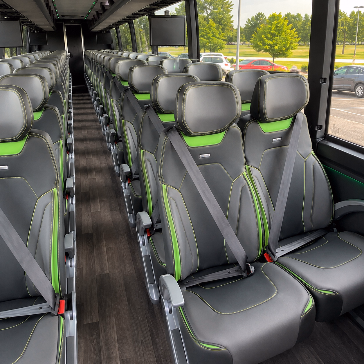 sunrise school event transportation onboard seating